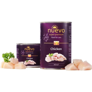 NUEVO Cat Adult Chicken 400g