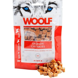 Woolf Dog Salmon Chunkies 100g