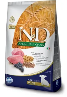 N&D Dog LG Puppy Mini Lamb,Spelt,Oats&Blueberry 7kg